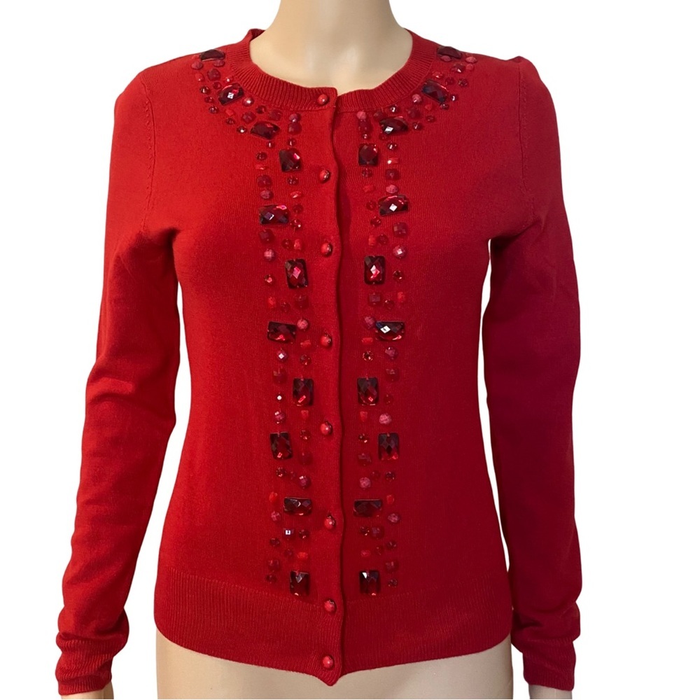 New York & Co Bejeweled Cardigan